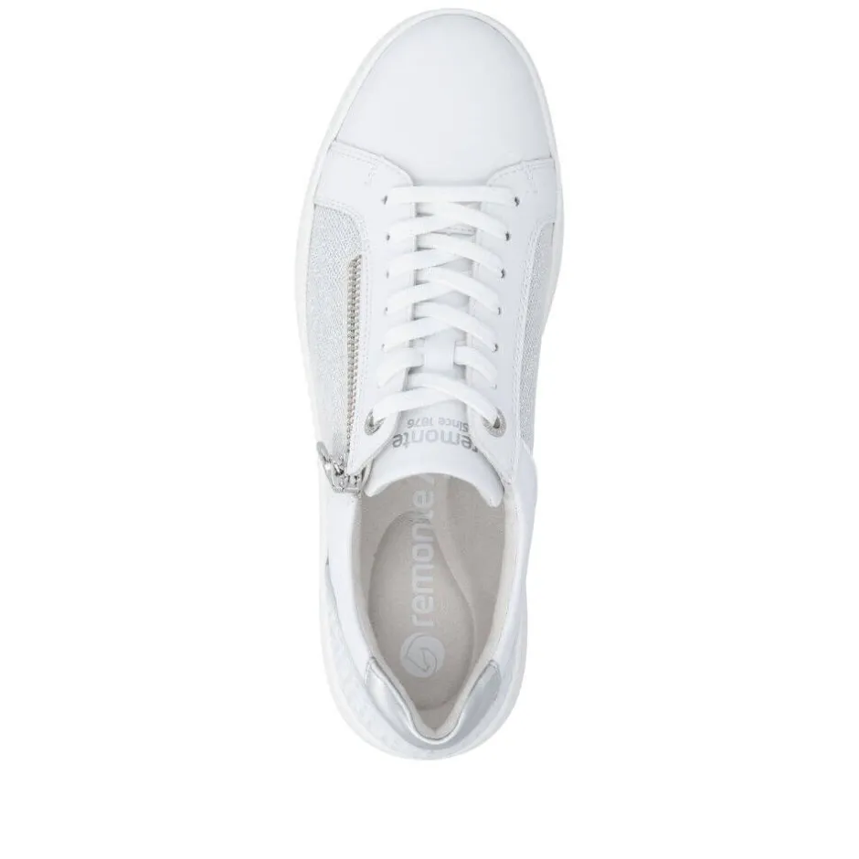 Remonte Tennarit Ja Sneakerit*tennarit D2E00-84 84 Weiss / Weiss-Silber / Weiss / Silber / Silver
