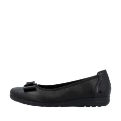 Rieker Kävelykengät*ballerinat L9366-00 00 Schwarz / Schwarz / Schwarz