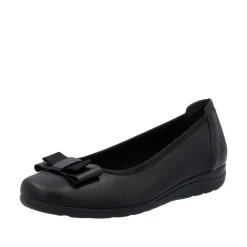 Rieker Kävelykengät*ballerinat L9366-00 00 Schwarz / Schwarz / Schwarz
