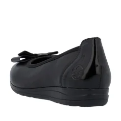 Rieker Kävelykengät*ballerinat L9366-00 00 Schwarz / Schwarz / Schwarz