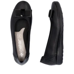 Rieker Kävelykengät*ballerinat L9366-00 00 Schwarz / Schwarz / Schwarz