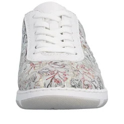 Rieker Kävelykengät*kävelykengät 90 White-Multi / White / Kupfer