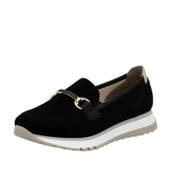 Rieker Kävelykengät*kävelykengät 49042-00 00 Schwarz / Schwarz / Lightgold