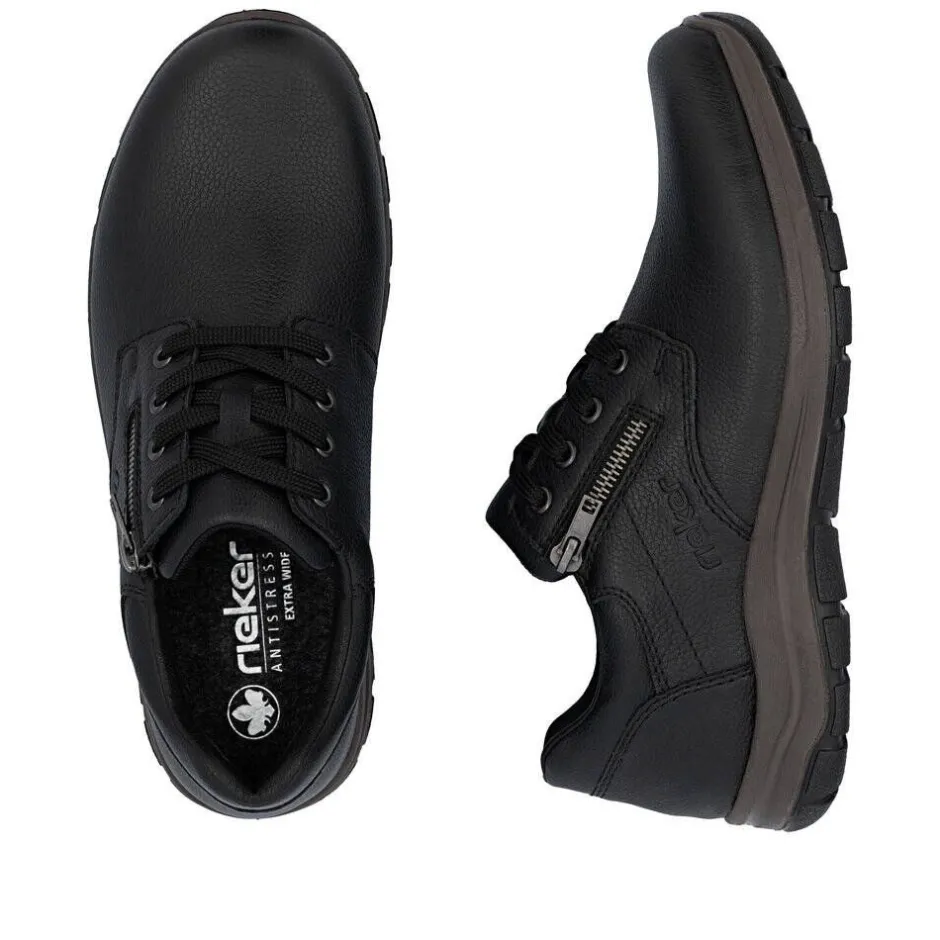 Rieker Kävelykengät*kävelykengät 03604-00 00 Schwarz / Schwarz
