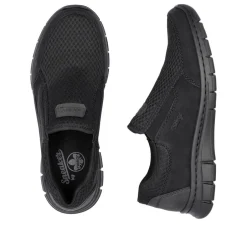 Rieker Kävelykengät*kävelykengät B7761-00 00 Schwarz / Schwarz / Schwarz