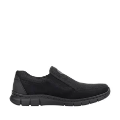 Rieker Kävelykengät*kävelykengät B7761-00 00 Schwarz / Schwarz / Schwarz