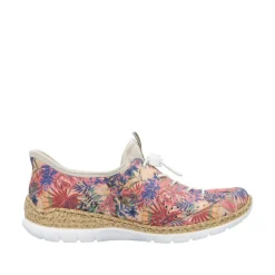 Rieker Kävelykengät*kävelykengät N42V3-90 90 Rosa-Jungle / Ginger
