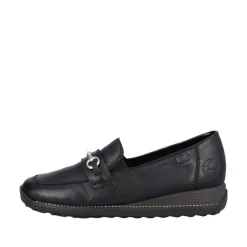 Rieker Kävelykengät*loaferit 44285-00 00 Schwarz / Schwarz