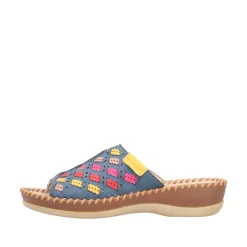 Rieker Sandaalit*pistokkaat 61336-90 90 Royal / Rosso / Gelb / Darkrose / Fuchsia