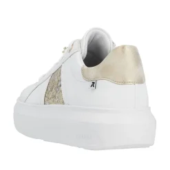 Rieker R-Evolution Tennarit Ja Sneakerit*sneakerit W1202-82 82 Weiss / Muschel / Gold-Silber