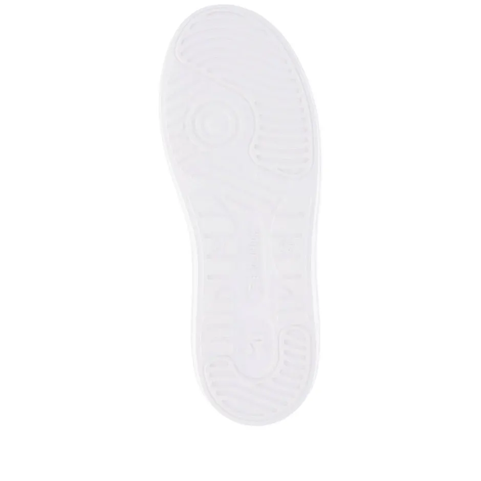 Rieker R-Evolution Tennarit Ja Sneakerit*sneakerit W1202-82 82 Weiss / Muschel / Gold-Silber