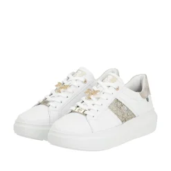 Rieker R-Evolution Tennarit Ja Sneakerit*sneakerit W1202-82 82 Weiss / Muschel / Gold-Silber