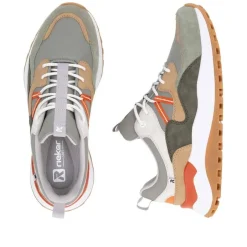Rieker R-Evolution Tennarit Ja Sneakerit*sneakerit U1301-52 52 Pistschio/san/pistachio/liane/crema/pumpkin