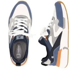 Rieker R-Evolution Tennarit Ja Sneakerit*sneakerit U1403-14 14 Jeans/dirty white/cement/hellgrau