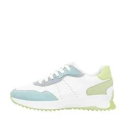Rieker R-Evolution Tennarit Ja Sneakerit*sneakerit W1308-81 Lagune 81 Lagune/Weiss/bleu/lightmint/limette