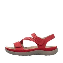 Rieker Sandaalit*sandaalit 64870-33 33 Flamme / Rot-Weiss