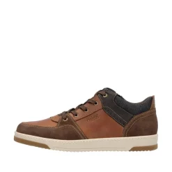 Rieker Tennarit Ja Sneakerit*sneakerit 17501-24 24 Sattel / Amaretto / Braun / Amaretto / Schwarz