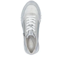 Rieker Tennarit Ja Sneakerit*sneakerit 49003-91 91 Silver / Weiss-Silber / Argento / Fog-Silver / Silver