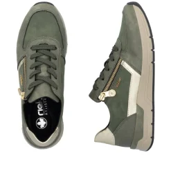 Rieker Tennarit Ja Sneakerit*sneakerit 58902-54 54 Olive / Moor / Lightgold