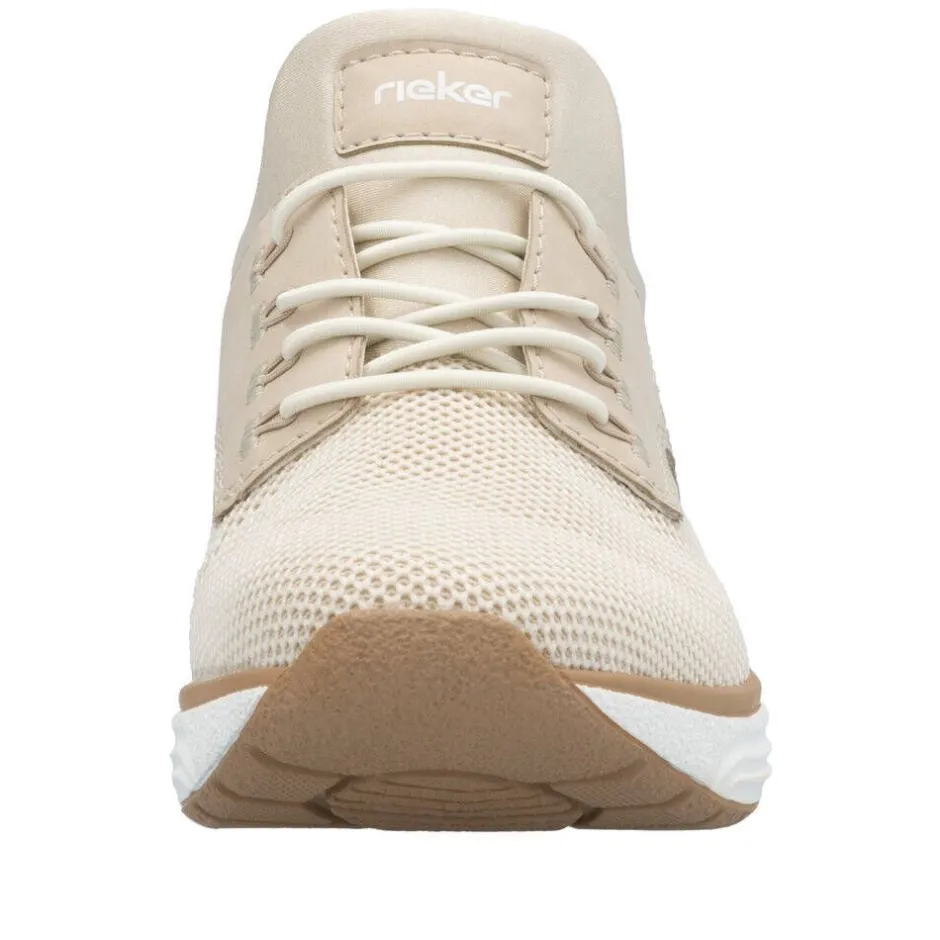 Rieker Tennarit Ja Sneakerit*sneakerit M5665-60 Vanilla-Metallic Perle Perlcreme 60 Vanilla-metallic/perle/perlcreme