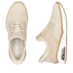 Rieker Tennarit Ja Sneakerit*sneakerit M5665-60 Vanilla-Metallic Perle Perlcreme 60 Vanilla-metallic/perle/perlcreme