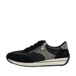 Rieker Tennarit Ja Sneakerit*sneakerit N1210-00 00 Schwarz / Schwarz / Ginger