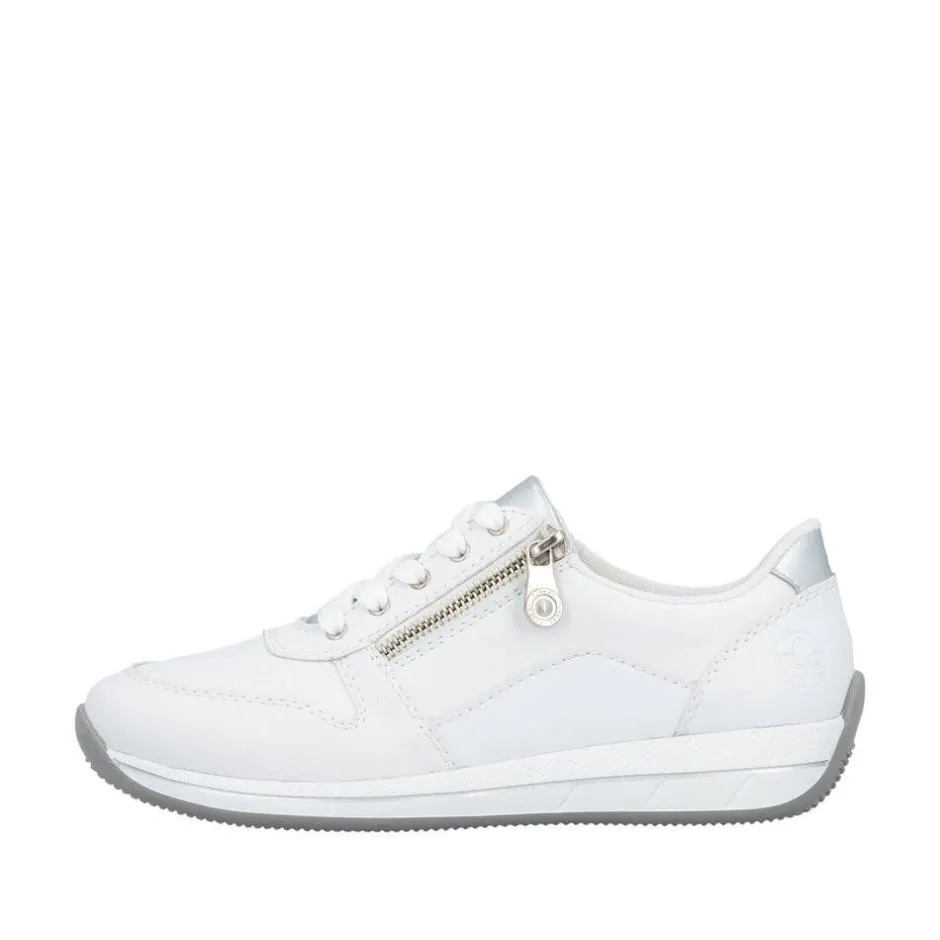 Rieker Tennarit Ja Sneakerit*sneakerit N1100-81 81 Weiss / Weiss / Silver