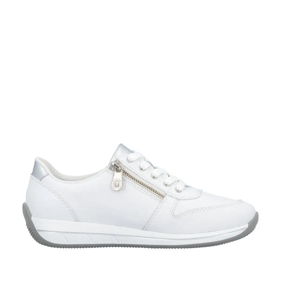 Rieker Tennarit Ja Sneakerit*sneakerit N1100-81 81 Weiss / Weiss / Silver