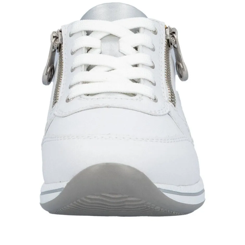 Rieker Tennarit Ja Sneakerit*sneakerit N1100-81 81 Weiss / Weiss / Silver