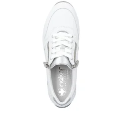 Rieker Tennarit Ja Sneakerit*sneakerit N1100-81 81 Weiss / Weiss / Silver