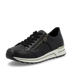 Rieker Tennarit Ja Sneakerit|Kävelykengät*sneakerit N1406-01 01 Schwarz / Schwarz