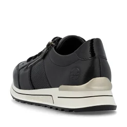 Rieker Tennarit Ja Sneakerit|Kävelykengät*sneakerit N1406-01 01 Schwarz / Schwarz