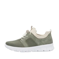 Rieker Tennarit Ja Sneakerit*sneakerit Schilf Perlcreme 52 Schilf/schilf/perlcreme