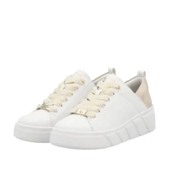 Rieker Sport Tennarit Ja Sneakerit*tennarit W2602-81 81 Weiss / Muschel / Weiss