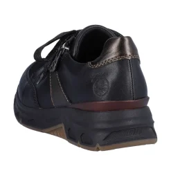 Rieker Tennarit Ja Sneakerit*tennarit 48133-00 00 Schwarz / Schwarz / Antik