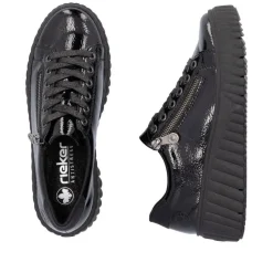 Rieker Tennarit Ja Sneakerit|Kävelykengät*tennarit  N2501-00 00 Nero / Schwarz / Black