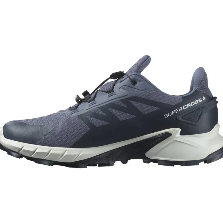 Salomon Juoksu- Ja Treenikengät*juoksukengät Supercross 4 GTX Grisaille/White/Carbon