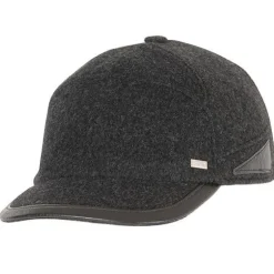 Salon lakkitehdas Hatut, Huivit Ja Käsineet*lippis Pax 1 Gen Wool Anthracite MUSTA