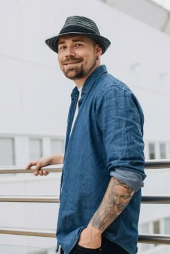 Salon lakkitehdas Hatut, Huivit Ja Käsineet*olkihattu Straw Hat Trilby 2401 Black / musta