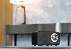 Sangean Radiot Ja Kelloradiot*pöytäradio WR-7 Bluetooth-yhteydellä, musta SAN99506