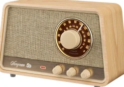Sangean Radiot Ja Kelloradiot*radio WR-101 Bluetooth vaalea tammi