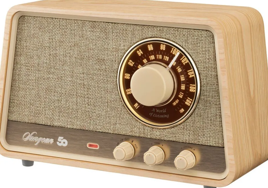Sangean Radiot Ja Kelloradiot*radio WR-101 Bluetooth vaalea tammi
