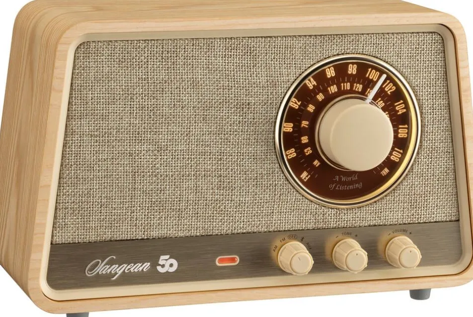 Sangean Radiot Ja Kelloradiot*radio WR-101 Bluetooth vaalea tammi