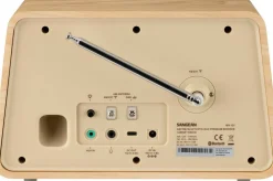 Sangean Radiot Ja Kelloradiot*radio WR-101 Bluetooth vaalea tammi