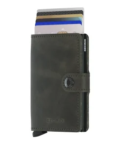 Secrid Lompakot*lompakko Miniwallet Vintage olive-black Olive - black