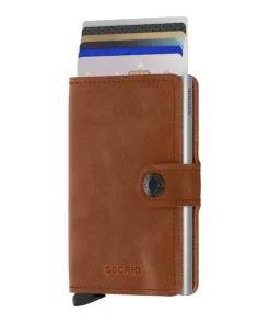 Secrid Lompakot*lompakko Miniwallet Vintage cognac-silver Cognac- silver