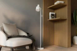 Sessak Sisustusvalaisimet*lattiavalaisin Cassius beige