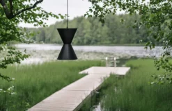 Sessak Sisustusvalaisimet*Länsi designriippuvalaisin musta