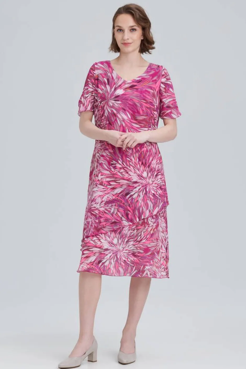 Shenina Lyhyet Juhlamekot*mekko MINTTU 436 18 FUKSIA