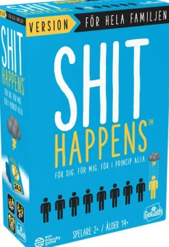 Shit Happens Pelit Ja Palapelit*peli Family Game Svenska